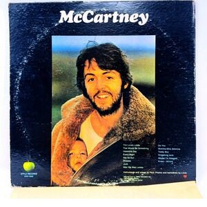Paul McCartney –‎ McCartney - 1970 Rock Vinyl LP Record Album